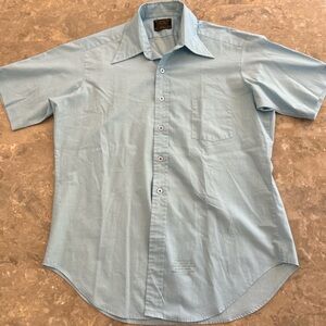 Vintage 1970s Sears The Comfort Shirt 16.5 XL